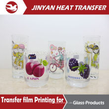 heat transfer film for glass cup